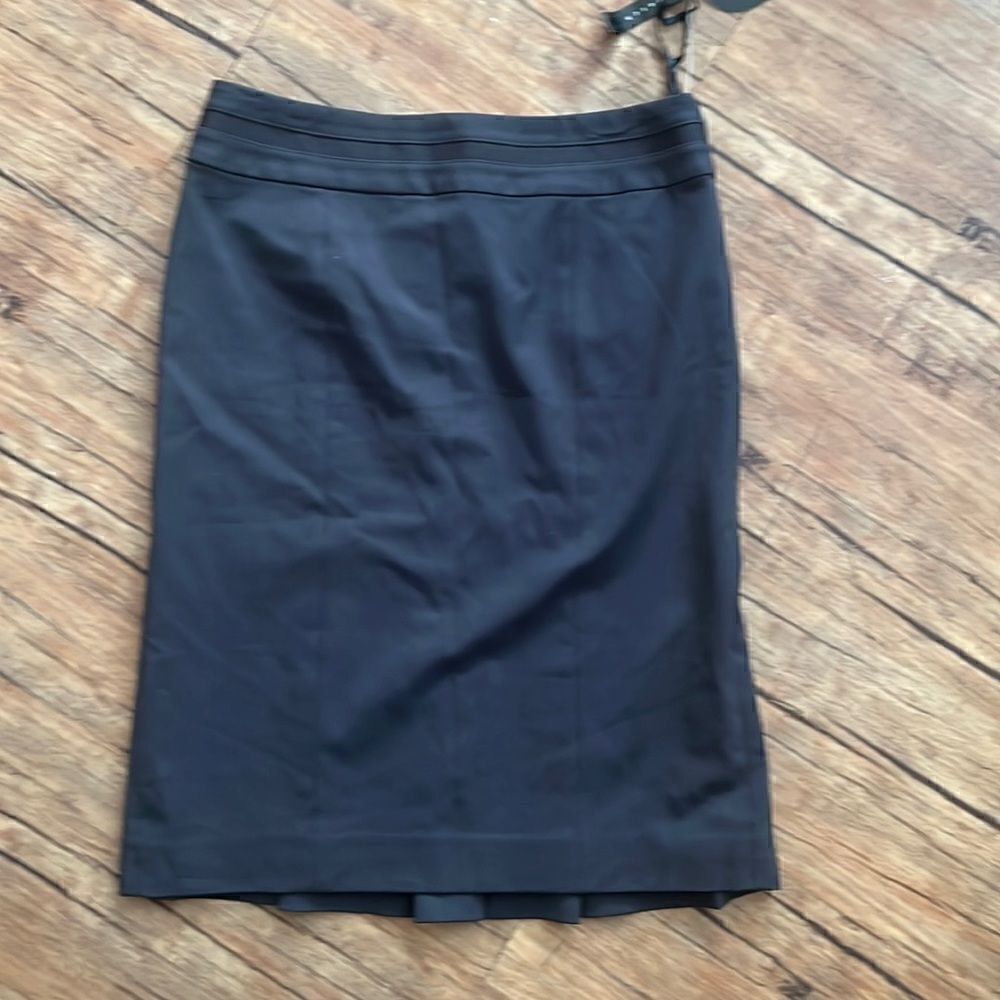 Navy Blue Nine West Size 2 Petite Pencil Skirt